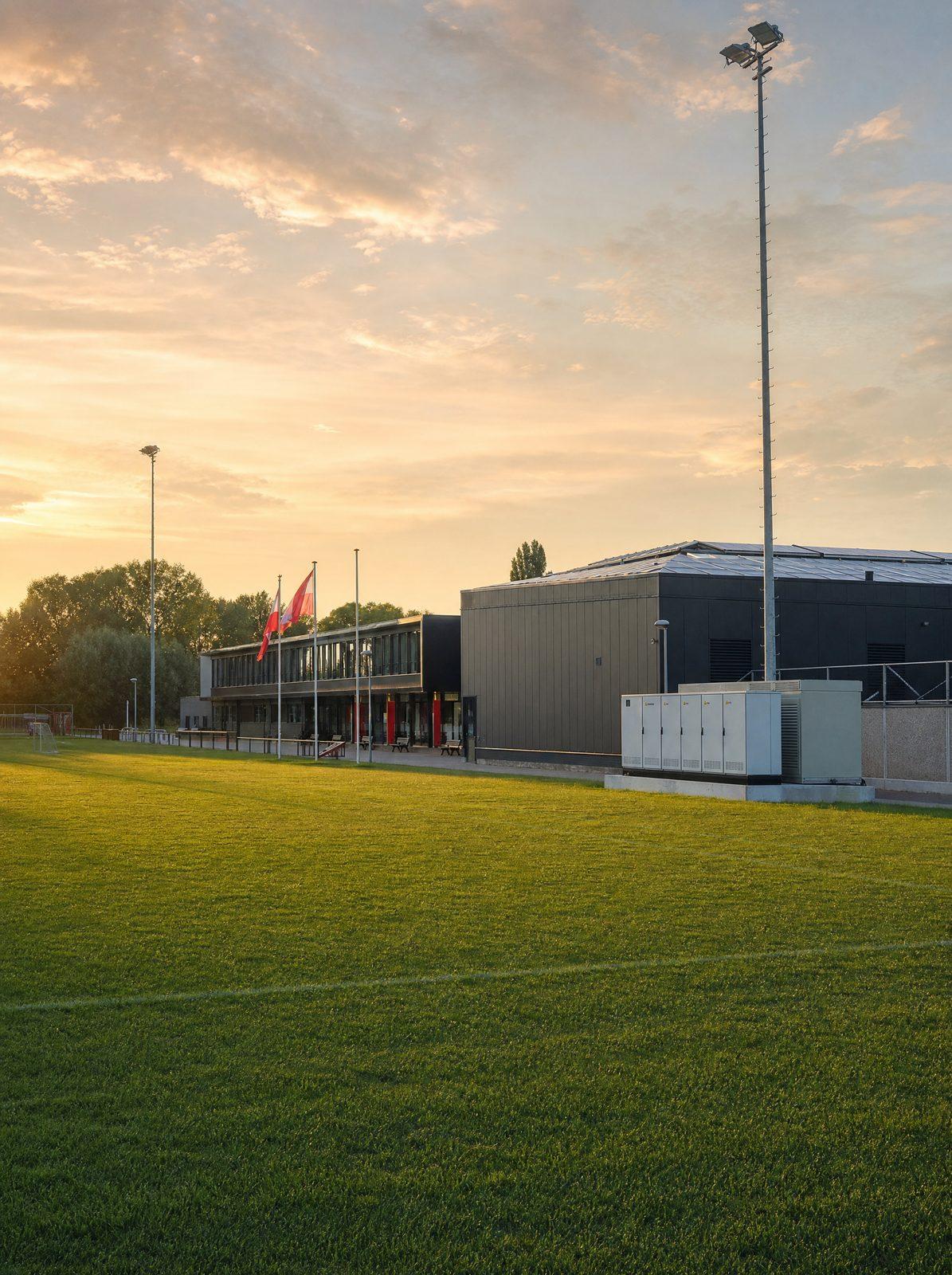 Sportpark De Bloemerd in Leiderdorp, thuisbasis van RCL
