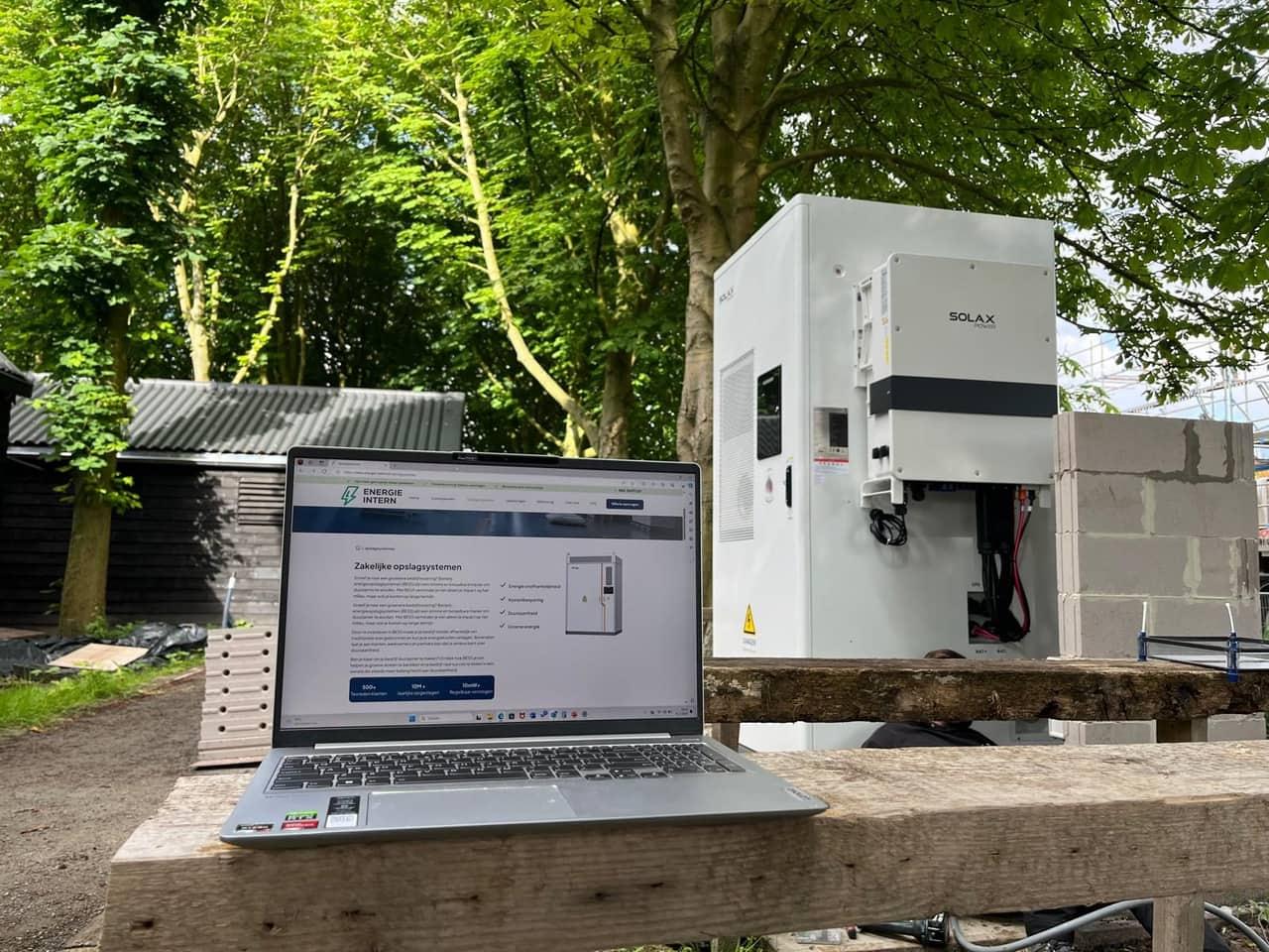 Technische controle van het energiesysteem bij Restaurant Gerritshoeve