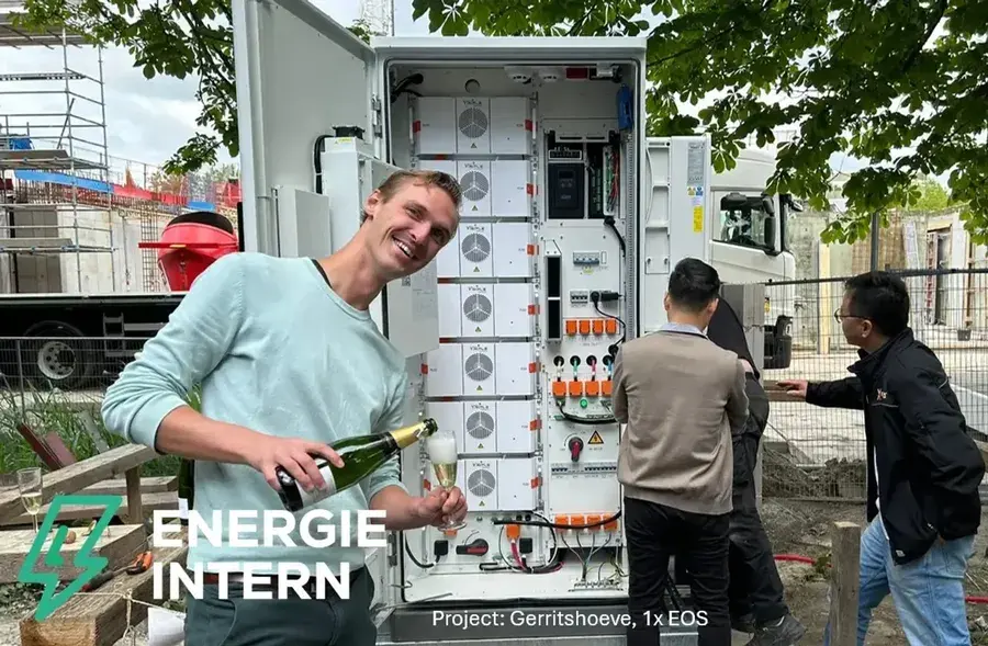 Oplevering van een zakelijke energie-installatie